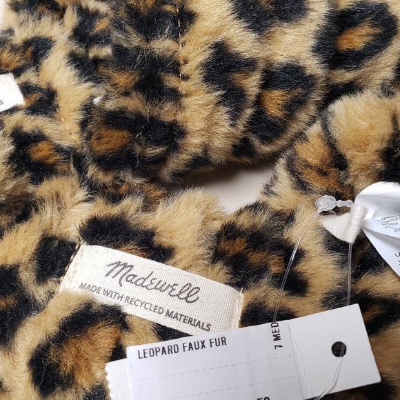 Madewell leopard slippers size 7 - Picture 5 of 8